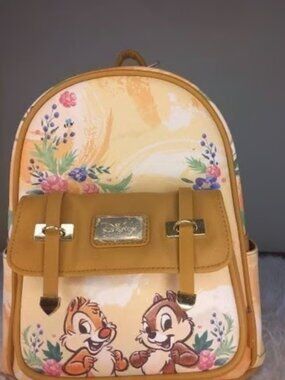 NWT WondaPOP - Disney - Chip 'n Dale - 11" Vegan Leather
